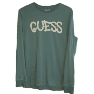 Guess X Brandalised Graffiti By Banksy Long Sleeve TShirt Size Small